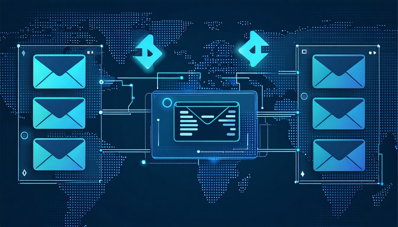 E-postservrar kommunicerar med varandra med hjälp av DomainKeys Identified Mail DKIM en metod som hjälper till att verifiera e-postavsändarens äkthet När en användare skriver och skickar ett e-postmeddelande har e-postklienten ett gränssnitt mot den utgående e-postservern